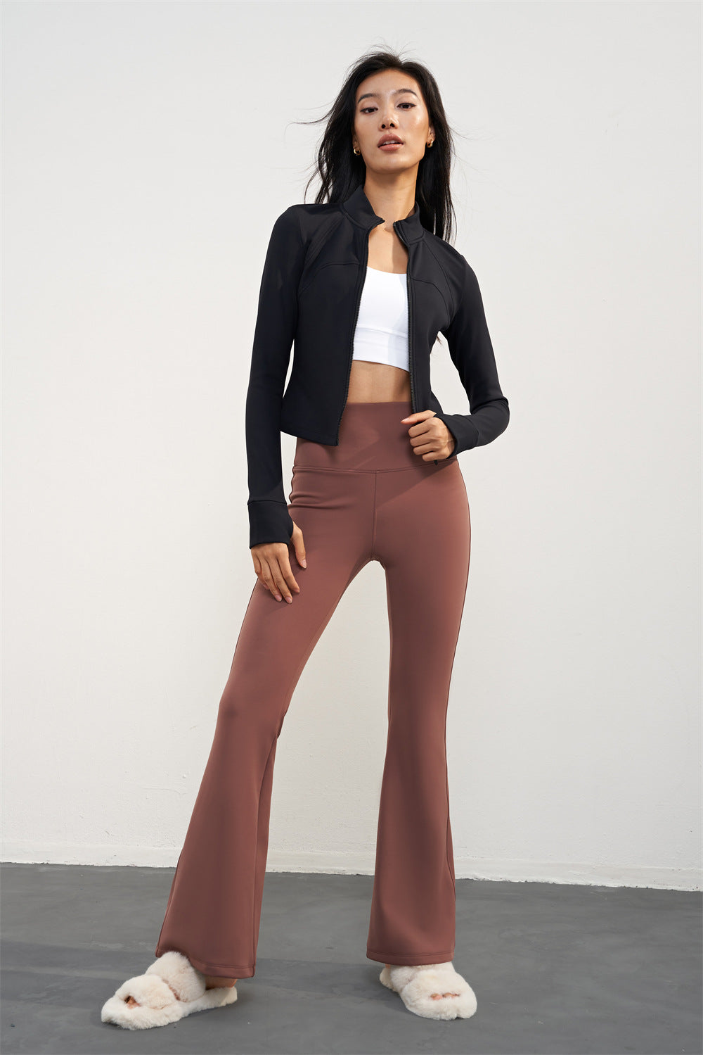 |CAPPUCCINO COLLECTION|  Ation Thermal Velvet Jacket