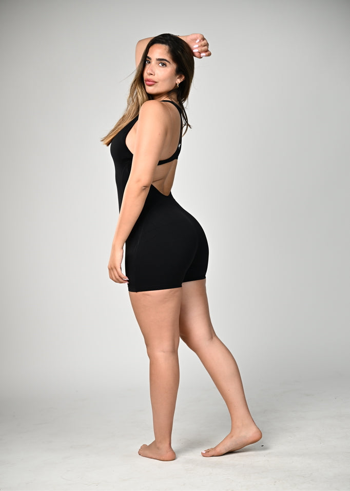 Lotus Short Bodysuit