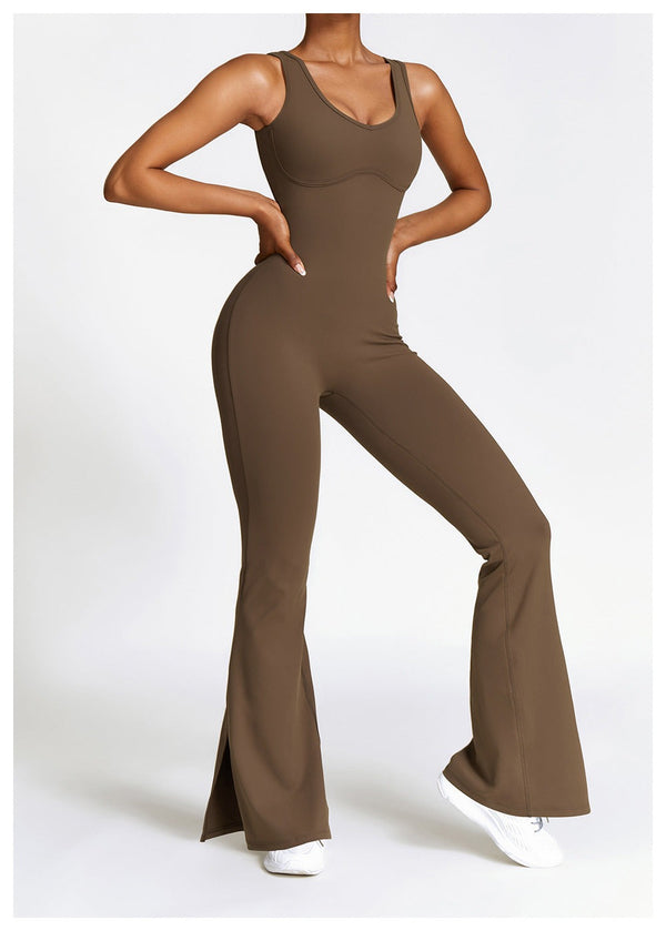 |CAPPUCCINO COLLECTION|  Zone Flare Bell Jumpsuit