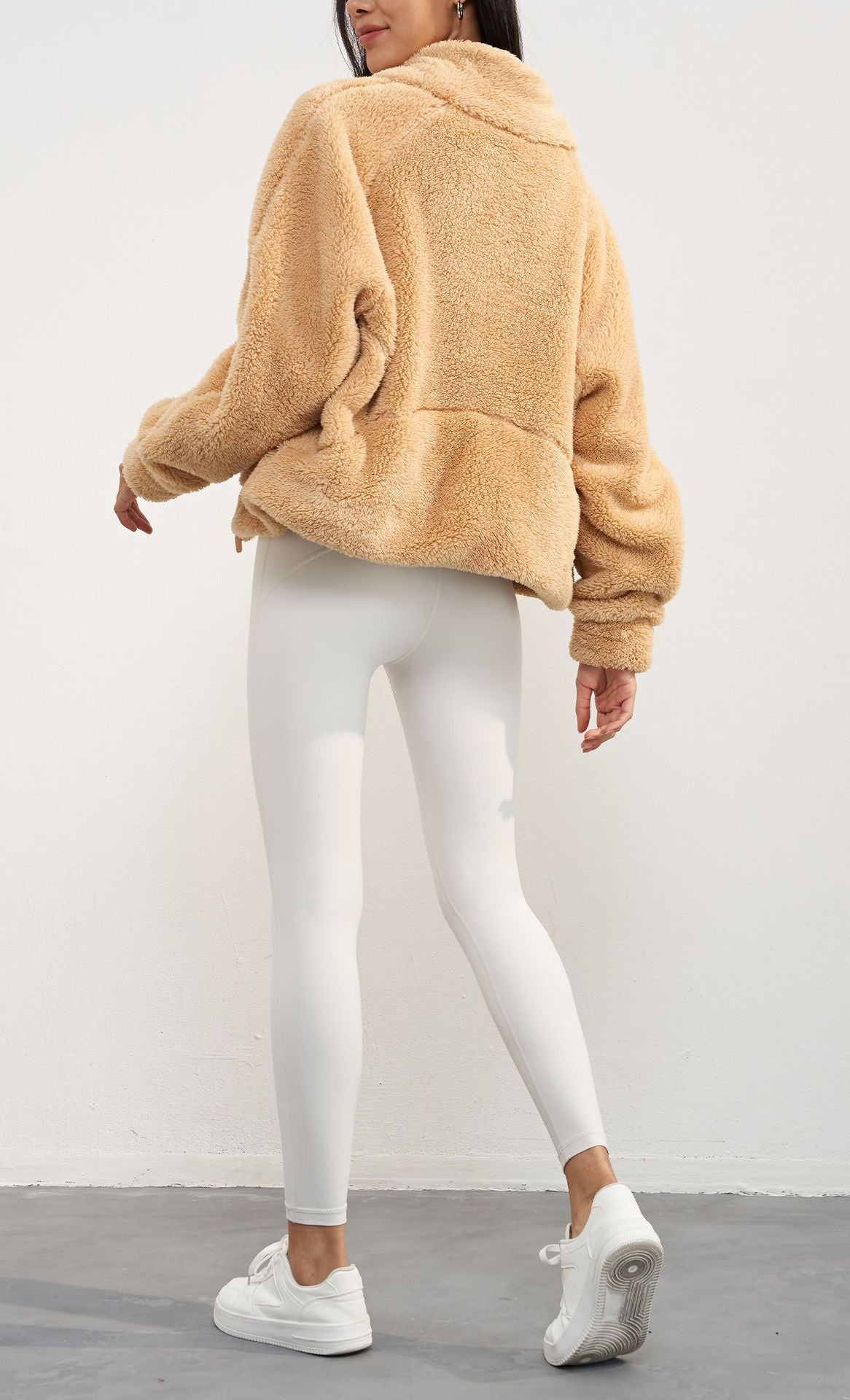 |CAPPUCCINO COLLECTION|  Gior Teddy Zipper Jacket