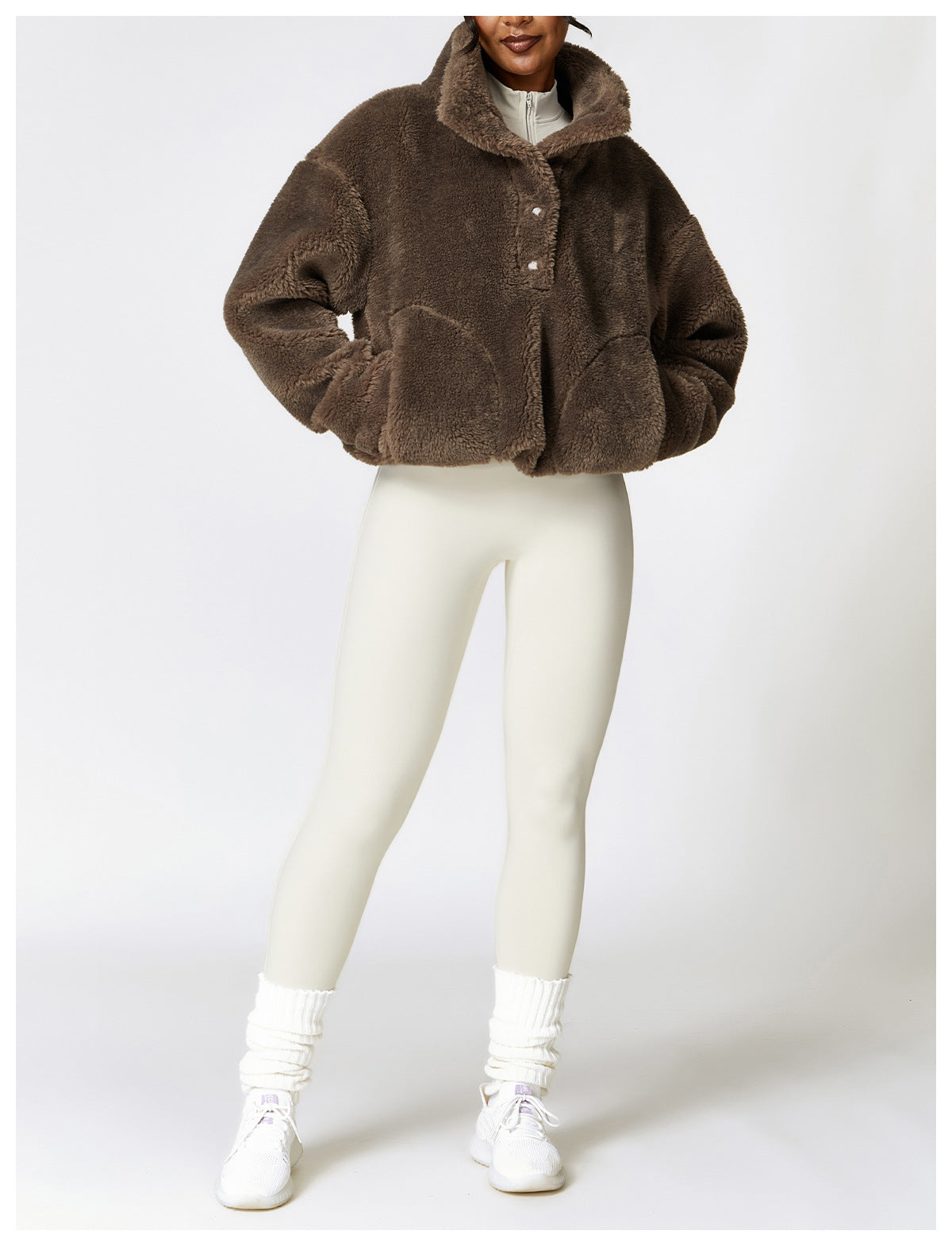 Cappuccino Collection Plush Jacket