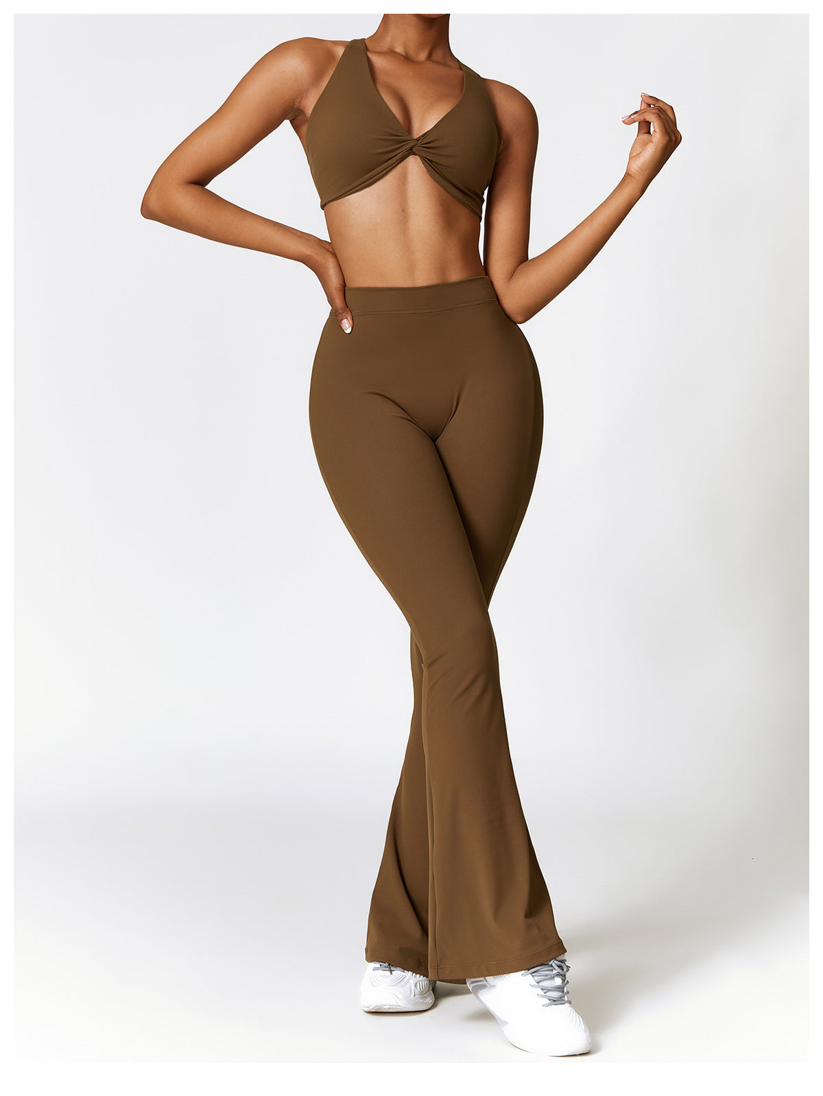 Cappuccino Collection Air Soft Balance Yoga Bra