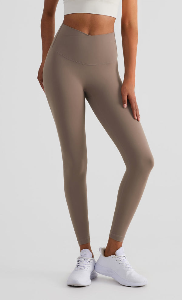 |CAPPUCCINO COLLECTION|  High-Cross-Waist AirSoft Leggings