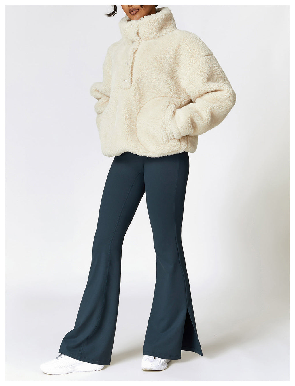 Cappuccino Collection Plush Jacket