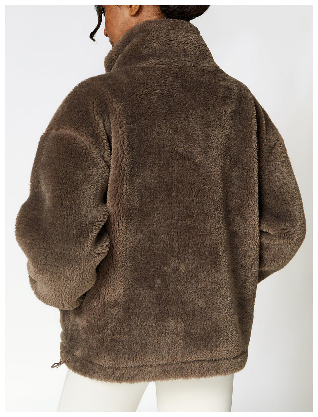 Cappuccino Collection Plush Jacket