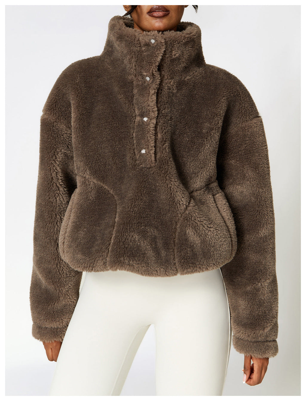 Cappuccino Collection Plush Jacket