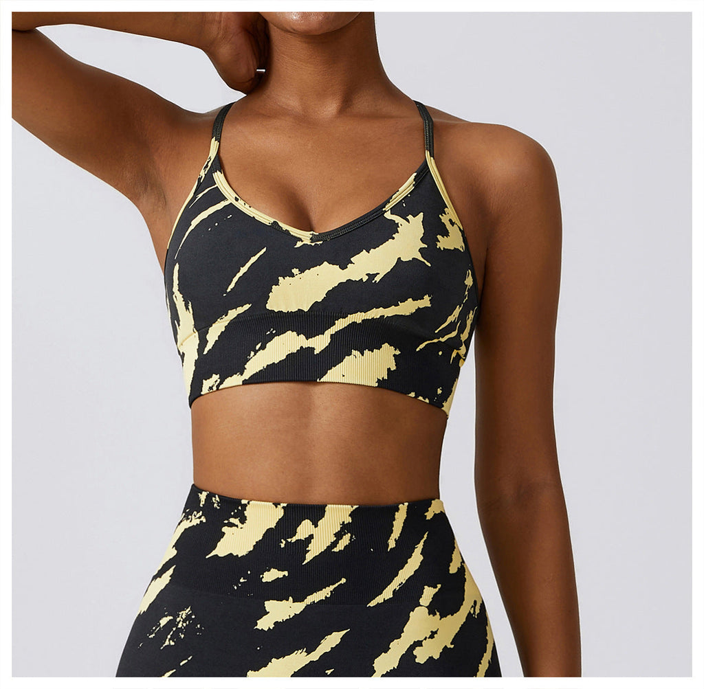 PatternPulse Yoga Cami Bra