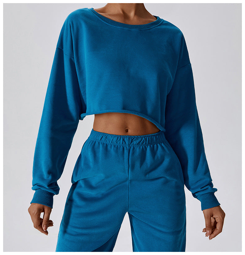 Endure Crop Pullover