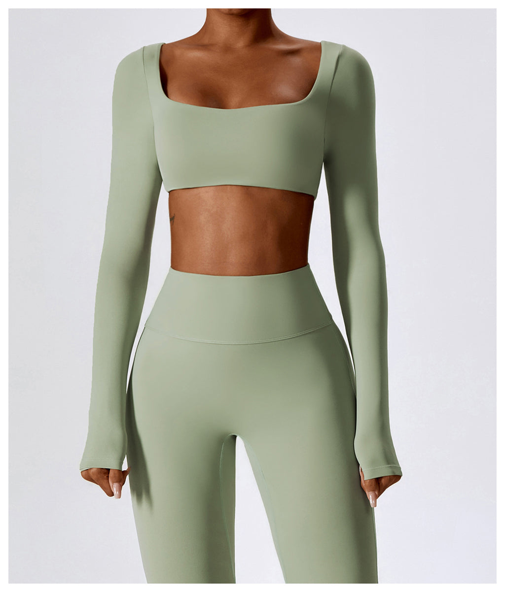 Contour Long Sleeve Yoga Top