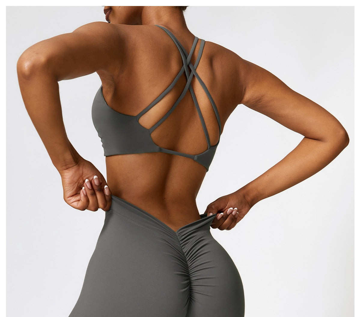 Cappuccino Collection Air Soft Balance Yoga Bra