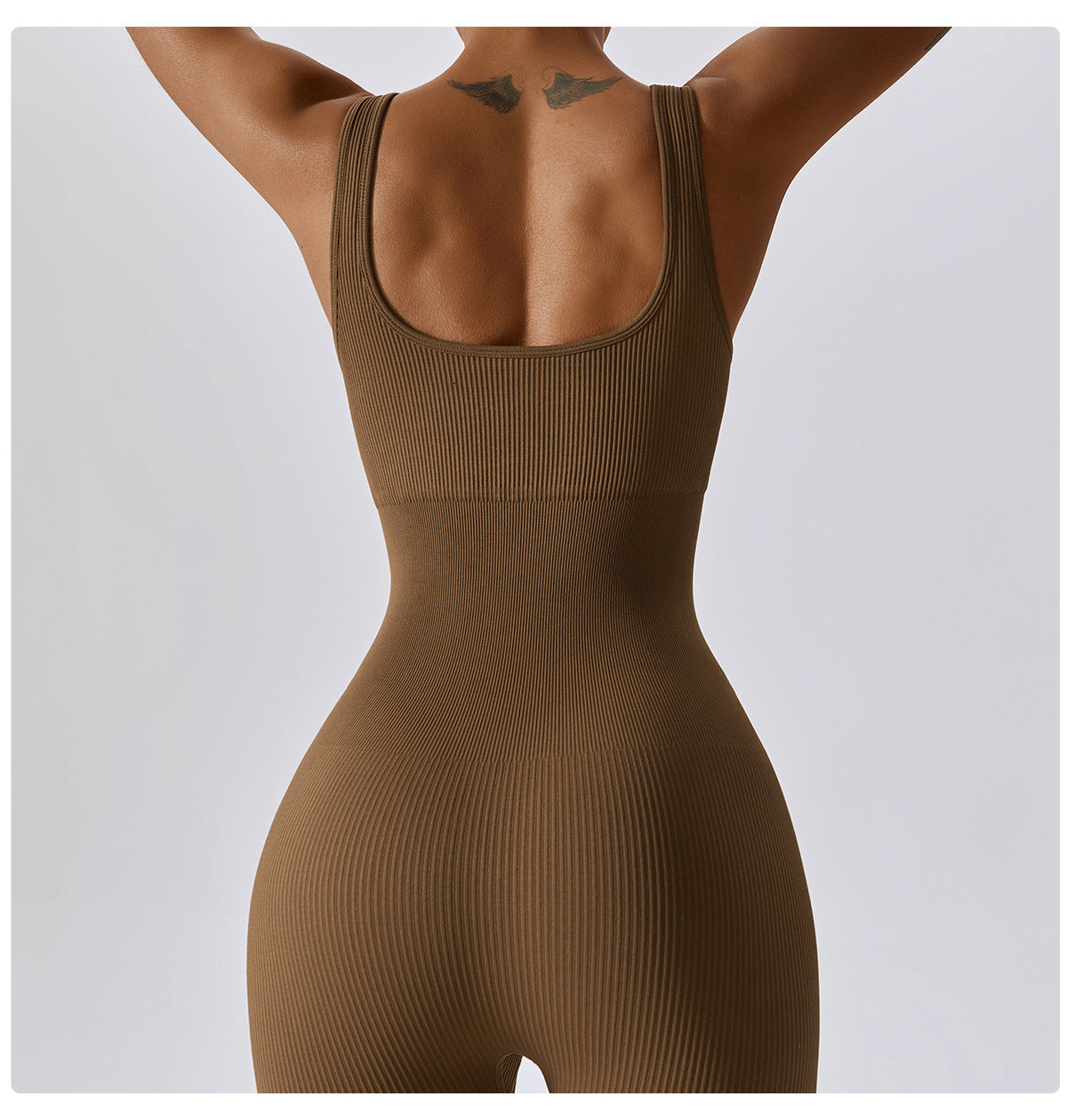 Aura Seamless Ribbed Jumpsuit