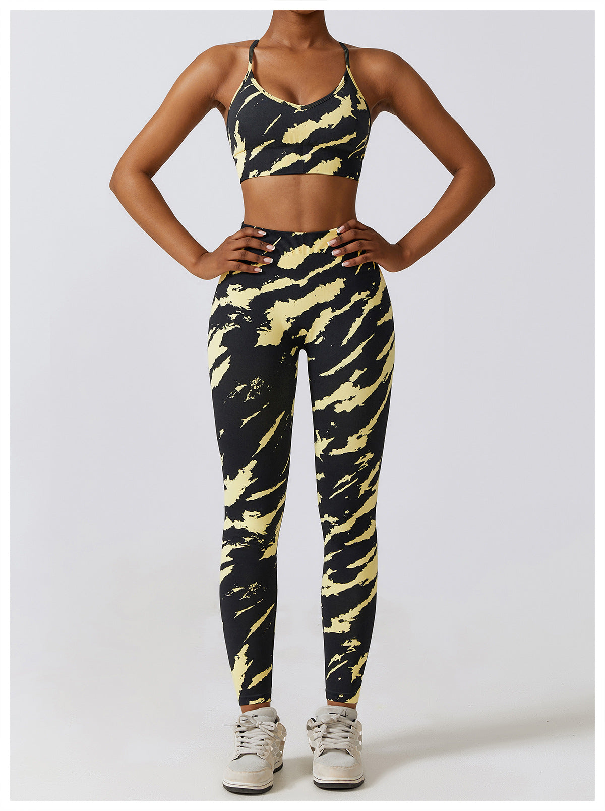 PatternPulse Yoga Leggings