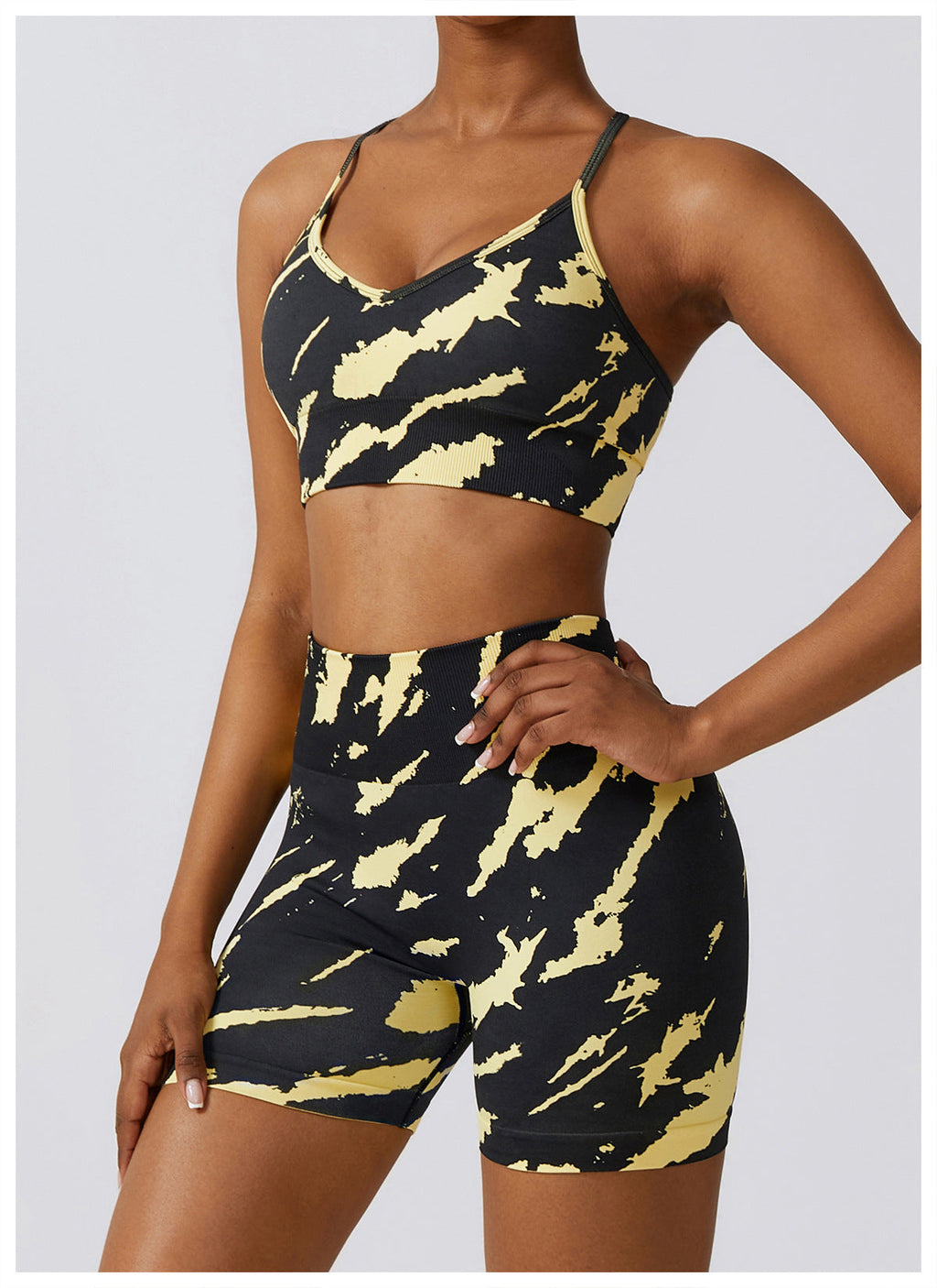 PatternPulse Yoga Cami Bra