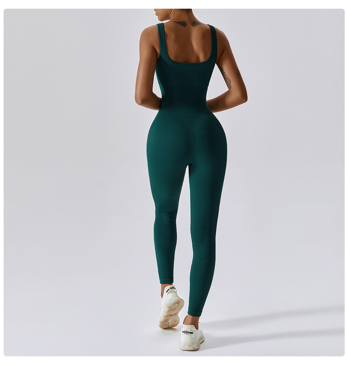 Seamless Ribbed Jumpsuit