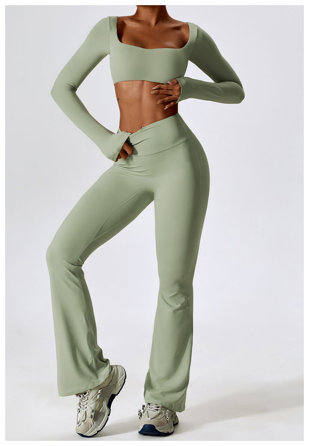 Contour Long Sleeve Yoga Top