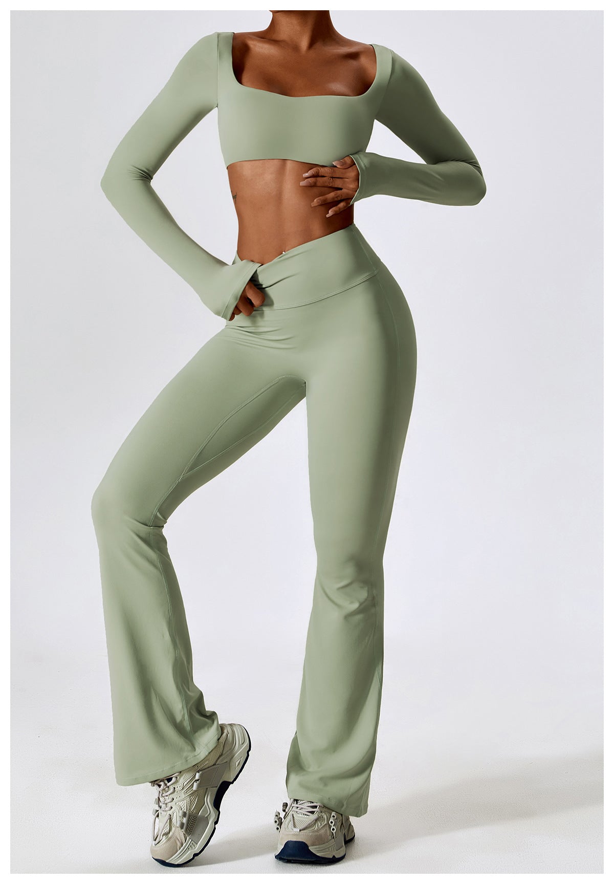 Contour Long Sleeve Yoga Top