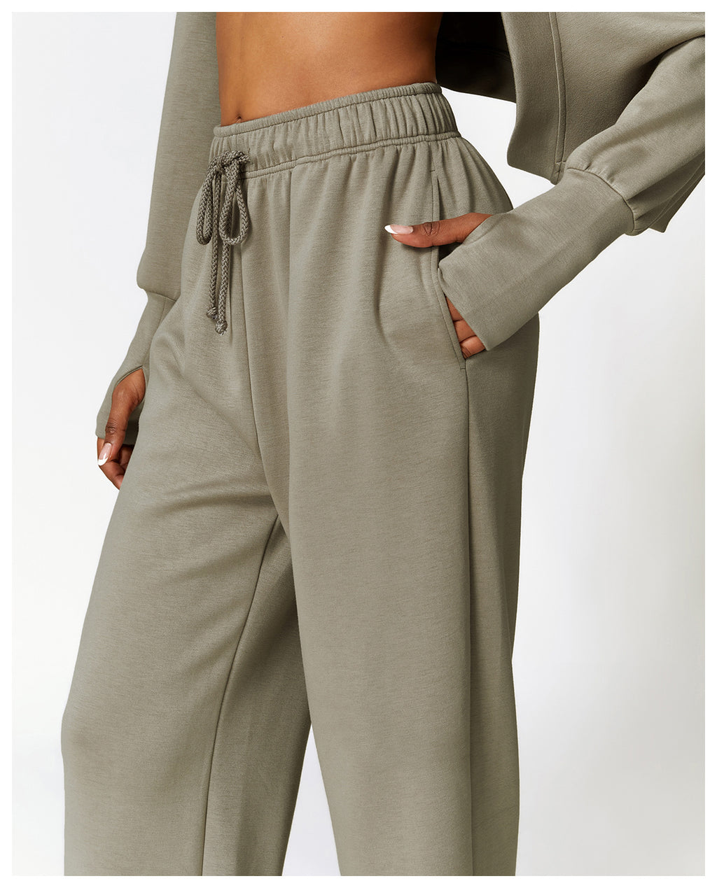 Ami High-Waist Sweatpants