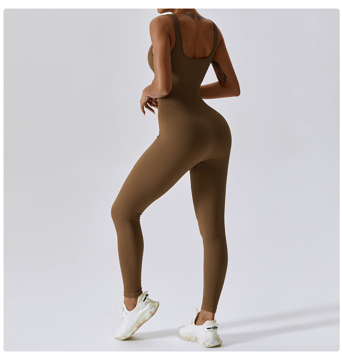Aura Seamless Ribbed Jumpsuit