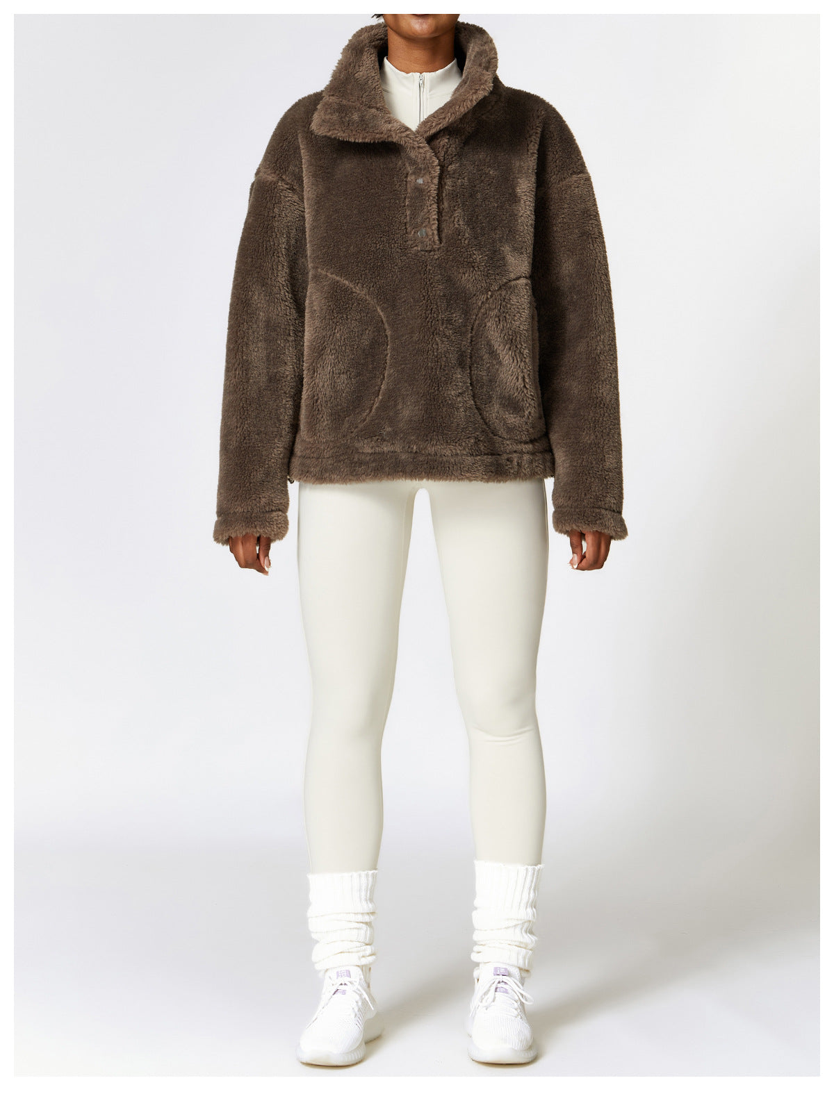 Cappuccino Collection Plush Jacket