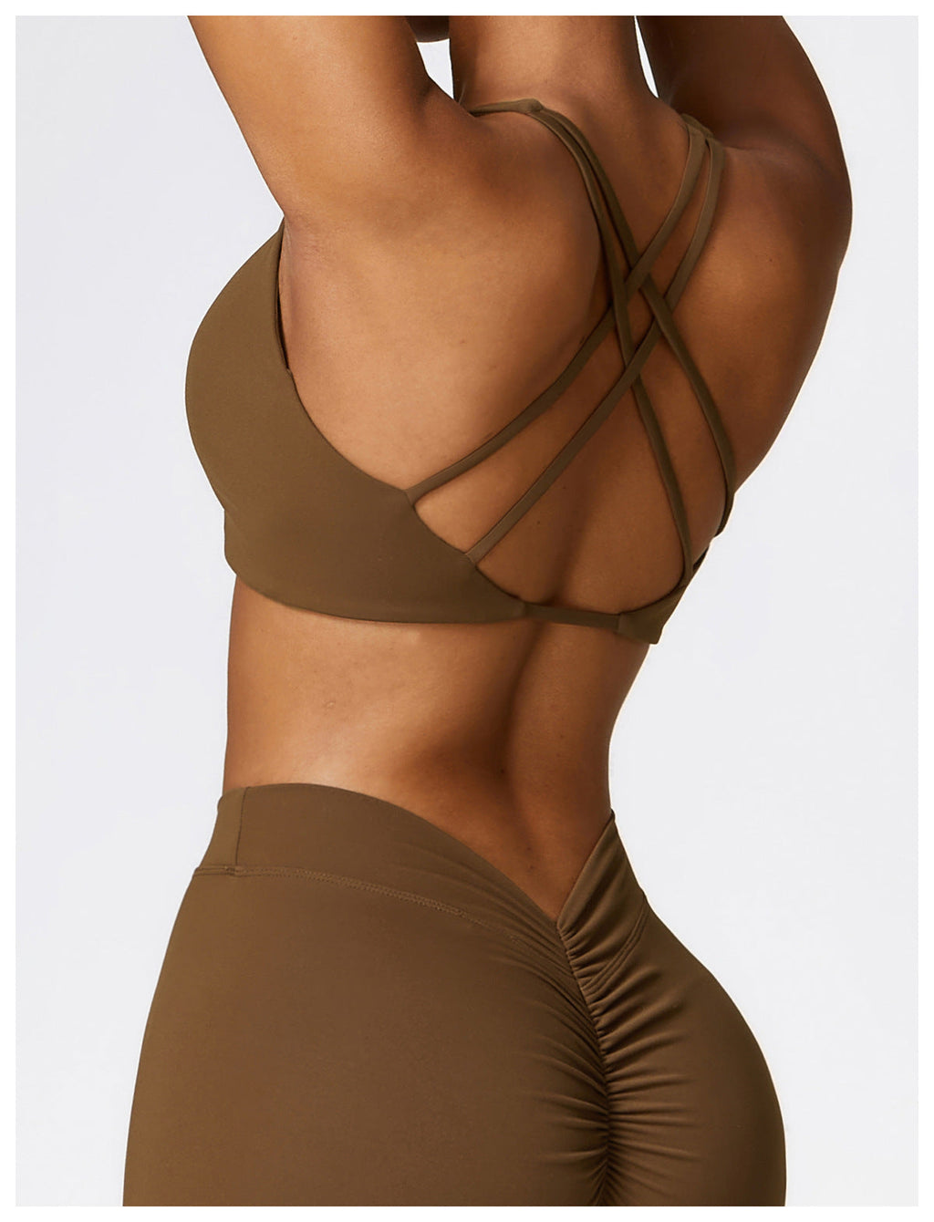 Cappuccino Collection Air Soft Balance Yoga Bra