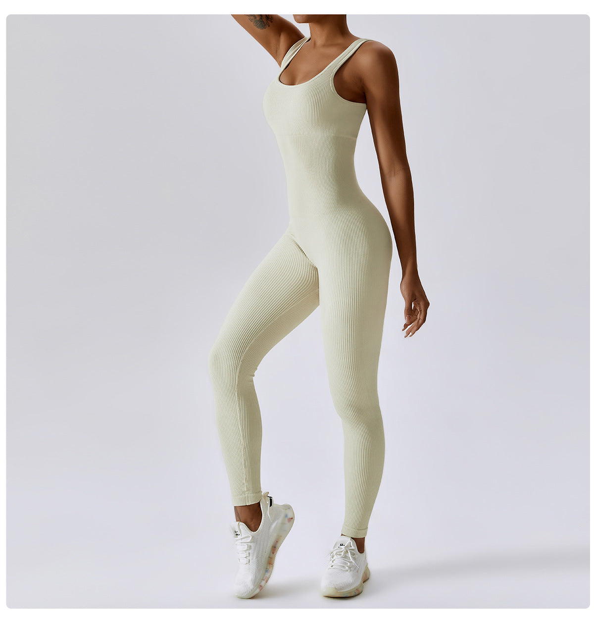 Seamless Ribbed Jumpsuit