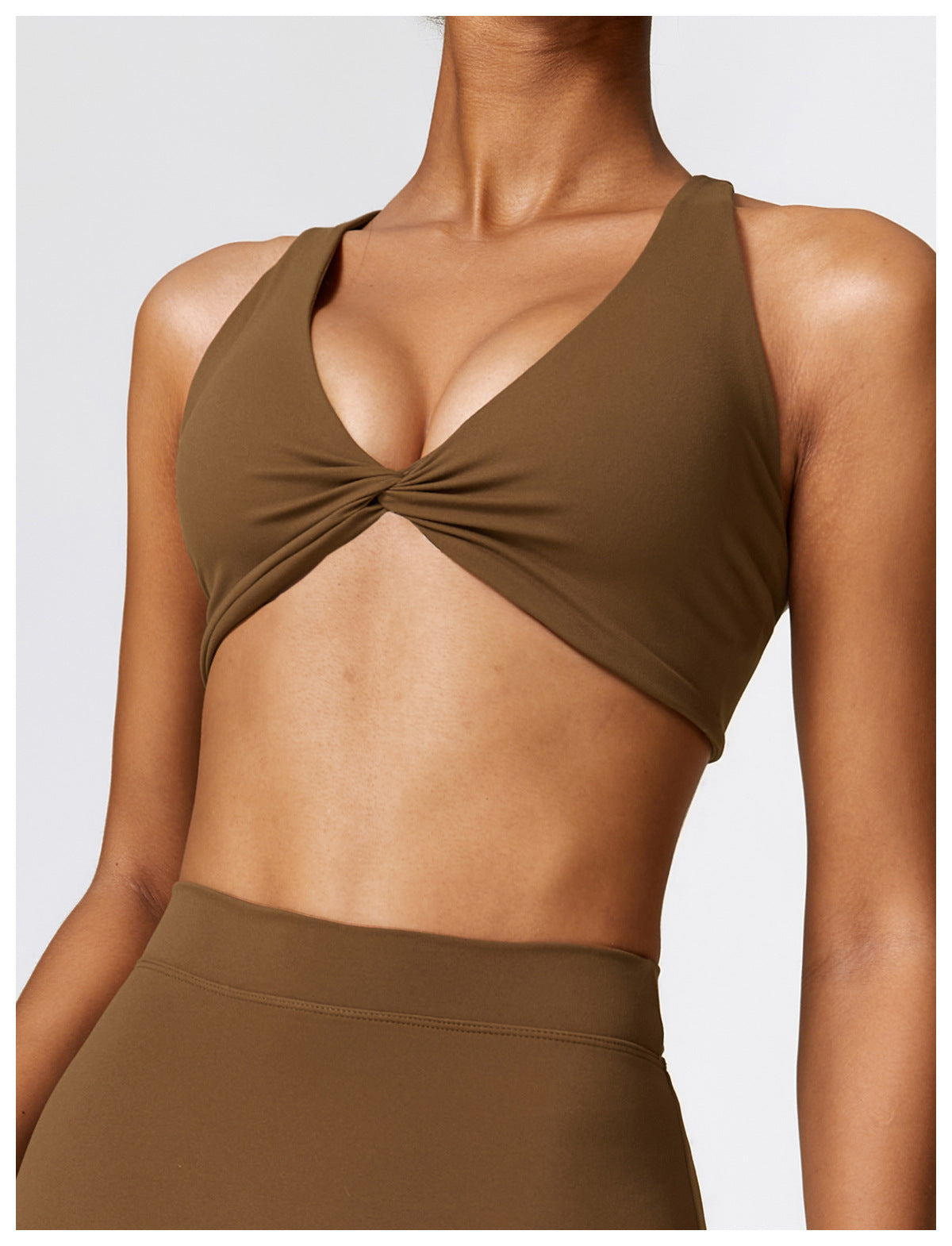 Cappuccino Collection Air Soft Balance Yoga Bra