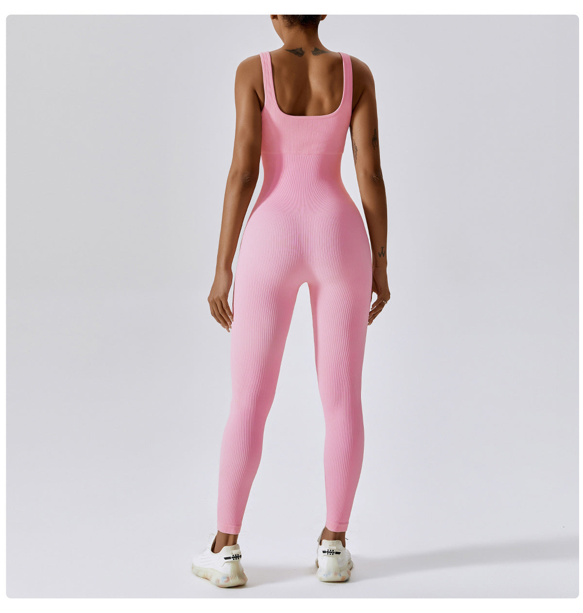 Seamless Ribbed Jumpsuit
