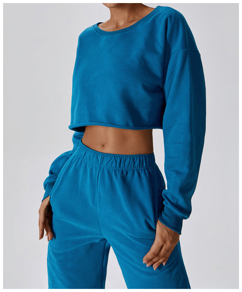 Endure Crop Pullover