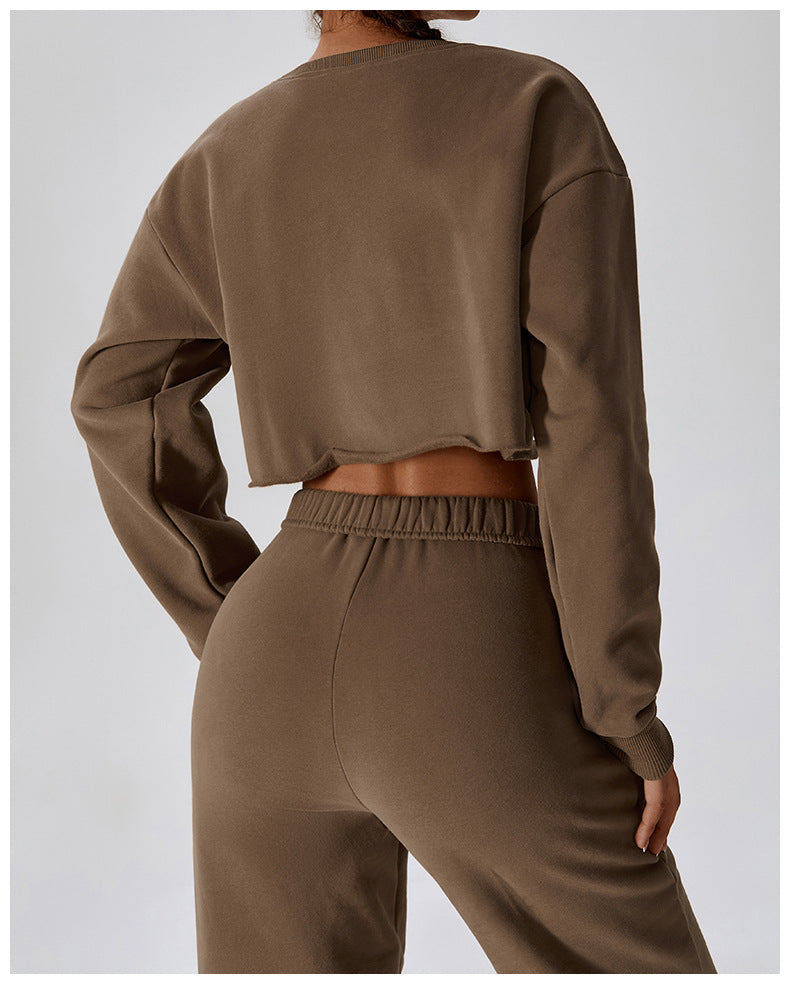 Endure Crop Pullover