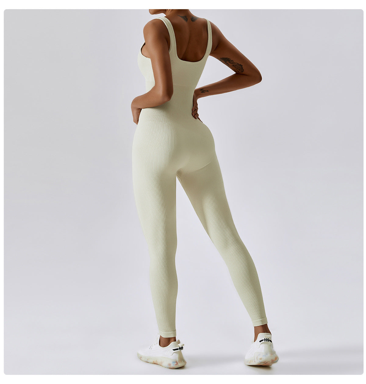 Aura Seamless Ribbed Jumpsuit